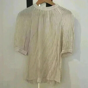 Striped Blouse, Size 10